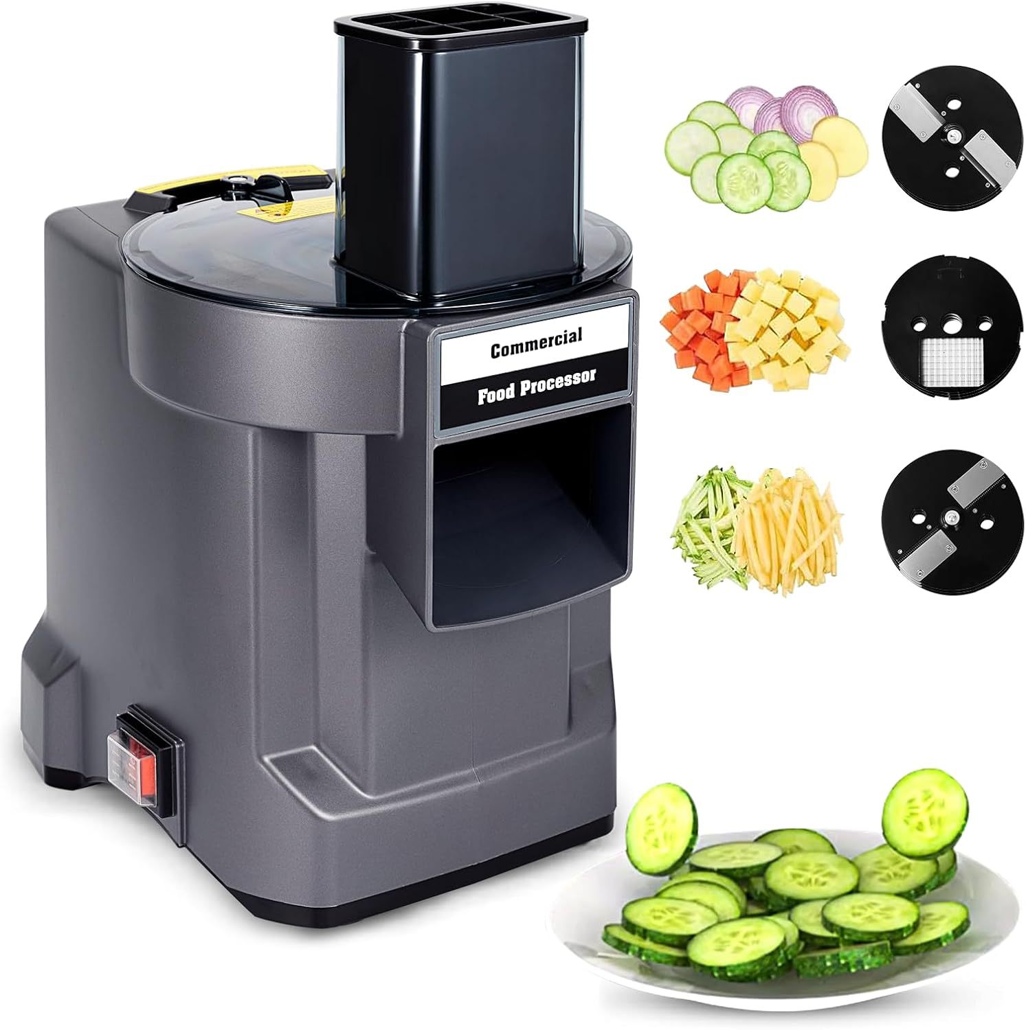 Smart Garden Kitchen - 110 V/220 V 商業野菜カッター 3 in