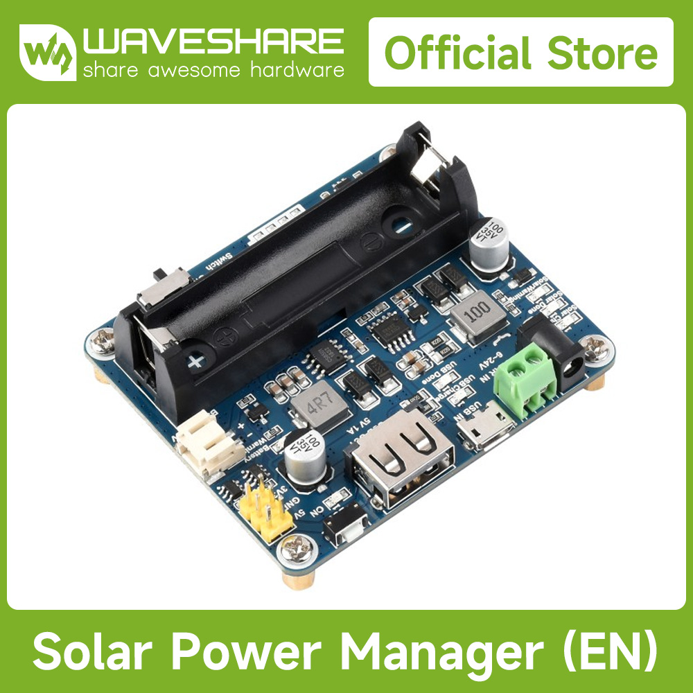 Smart Garden Arduino - Waveshare ソーラーパネル (6V 5W) 高性能、Arduino/Jetson/Raspberry Pi