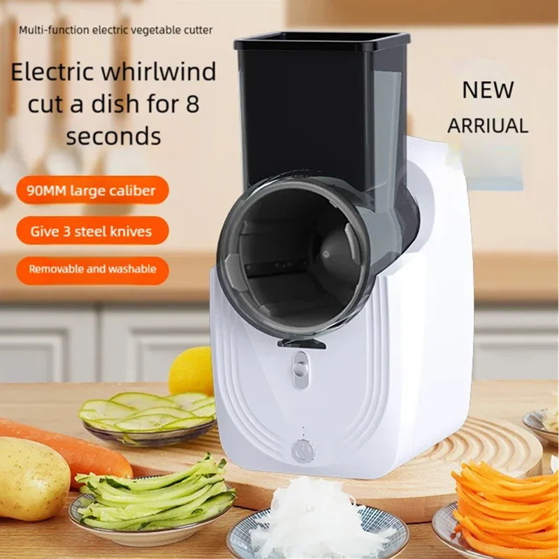 Smart Garden Kitchen - 多機能野菜カッター 家庭用キッチン電動野菜カッター 野菜スライサー シュレッダー 自動