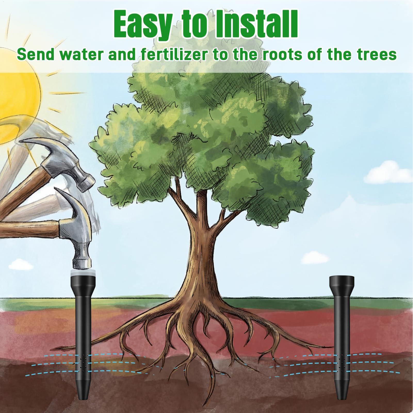 庭用散水スパイク3個セット 根部灌漑ステーク 屋外プランター - Smart Garden Watering のレビューと価格