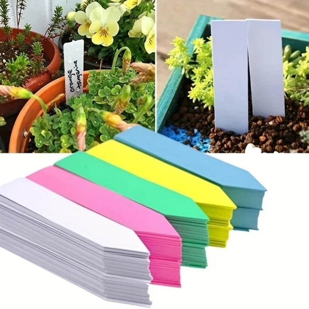 100 個植物ラベル植物アクセサリー植木鉢プラスチック植物タ - Garden Journal Planner のレビューと価格