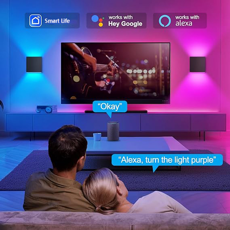12 ワット LED 屋外ウォールライト RGBCCT 調光 - Smart Garden Arduino のレビューと価格
