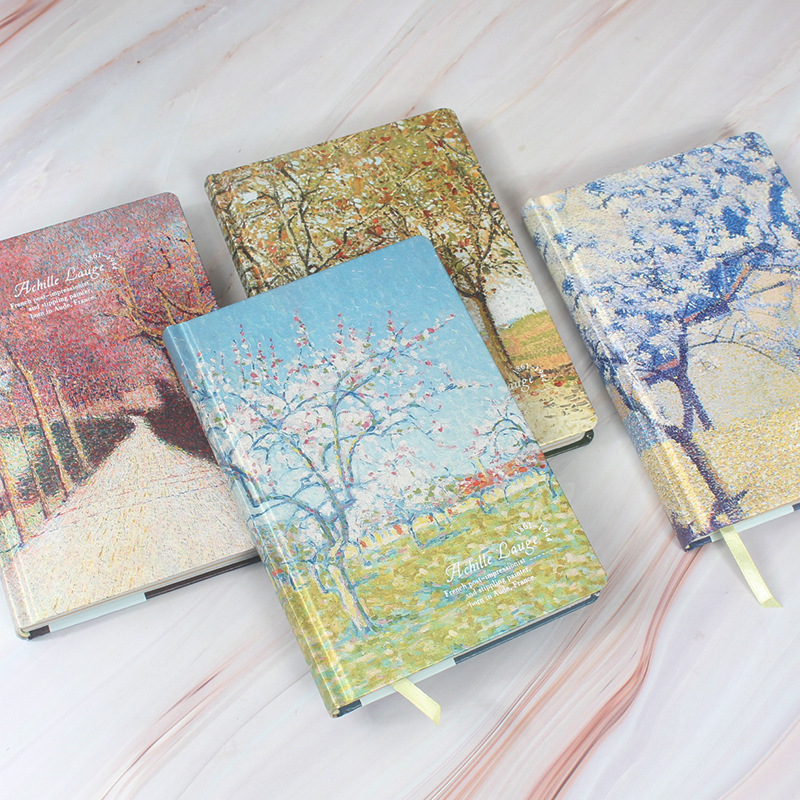 A5 ハードカバー ジャーナル ノートブック カラフルな内側 - Garden Journal Planner のレビューと価格