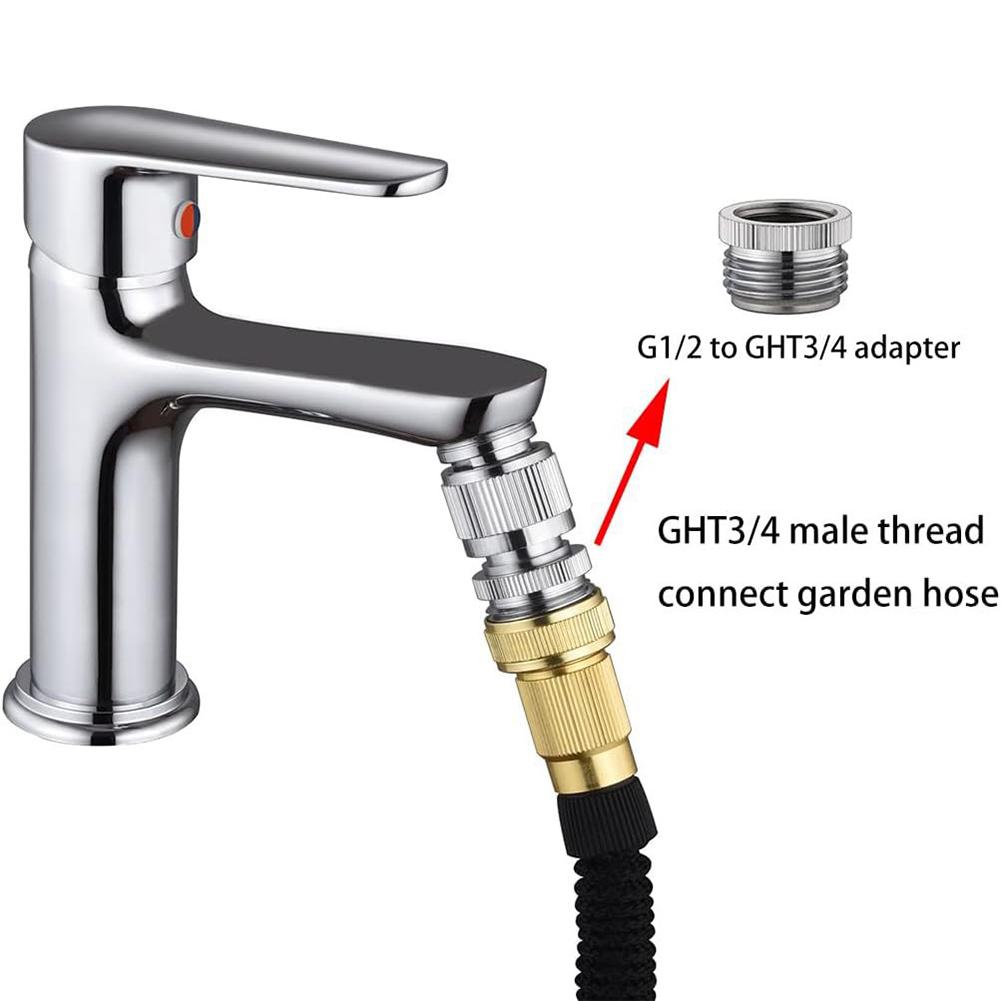 4 ピース/セット蛇口アダプターセットガーデンホースとシャワ - Smart Garden Kitchen のレビューと価格