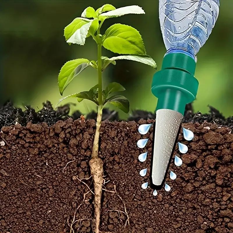 4個入り自動植物点滴灌漑ウォーターステーク、庭用セラミック自 - Smart Garden Kitchen のレビューと価格