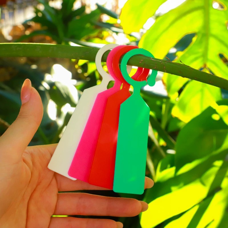 100 個リング型植物タグプラスチック防水吊り下げラベルブド - Garden Journal Planner のレビューと価格